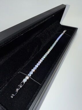 Silver Tennis Bracelet - 4mm